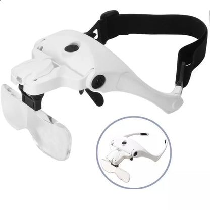 Magnifying Headset With Built In LED Rechargeable